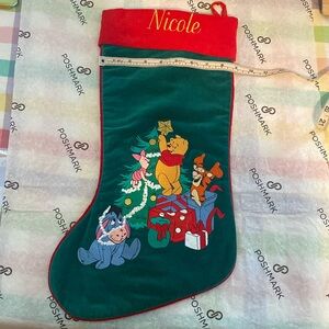 Winnie the Pooh Christmas Stocking